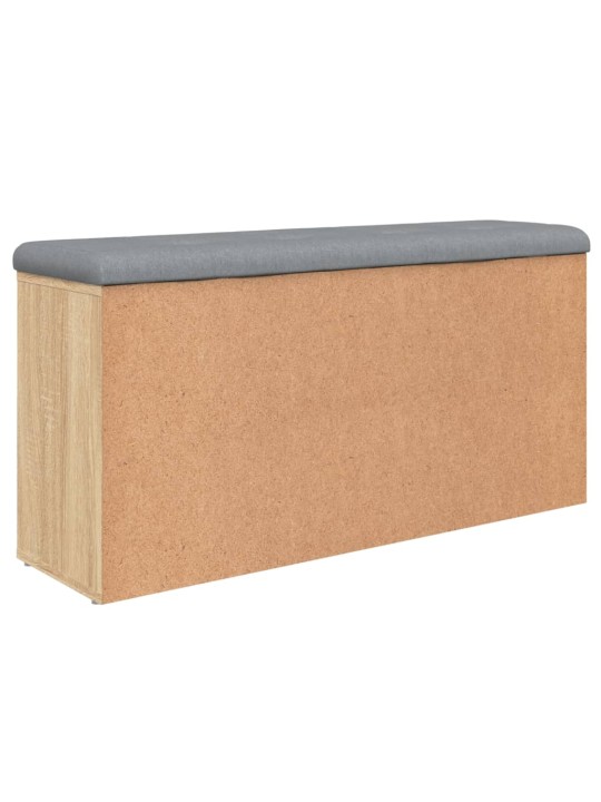 Lavice s botníkem dub sonoma 102 x 32 x 50 cm kompozitní dřevo