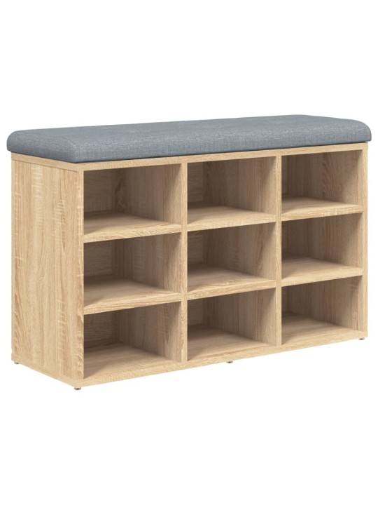 Lavice s botníkem dub sonoma 82 x 32 x 50 cm kompozitní dřevo