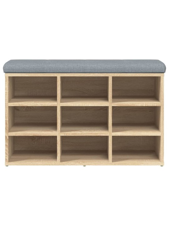 Lavice s botníkem dub sonoma 82 x 32 x 50 cm kompozitní dřevo