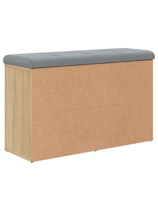 Lavice s botníkem dub sonoma 82 x 32 x 50 cm kompozitní dřevo