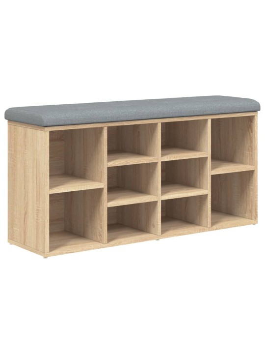 Lavice s botníkem dub sonoma 102 x 32 x 50 cm kompozitní dřevo