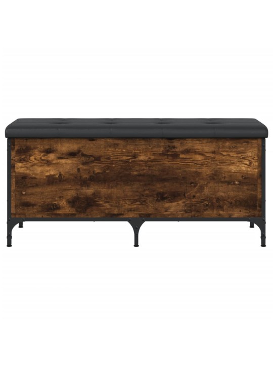 Úložná lavice kouřový dub 102 x 42 x 45 cm kompozitní dřevo