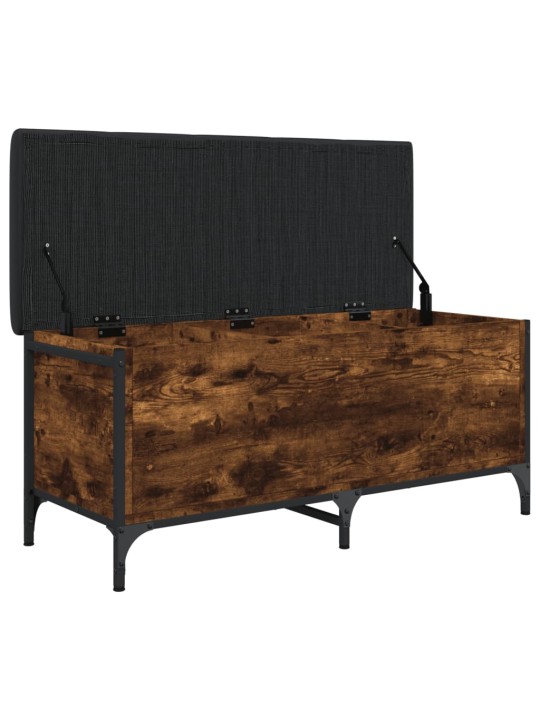 Úložná lavice kouřový dub 102 x 42 x 45 cm kompozitní dřevo