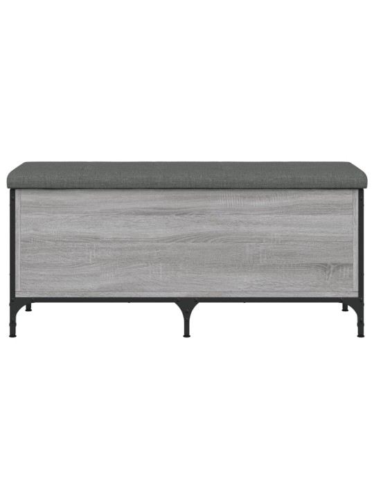 Úložná lavice šedá sonoma 102 x 42 x 45 cm kompozitní dřevo
