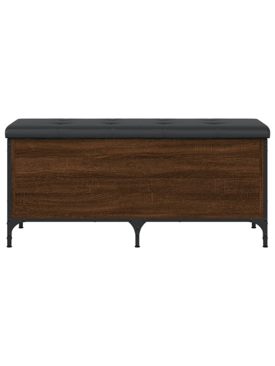 Úložná lavice hnědý dub 102 x 42 x 45 cm kompozitní dřevo