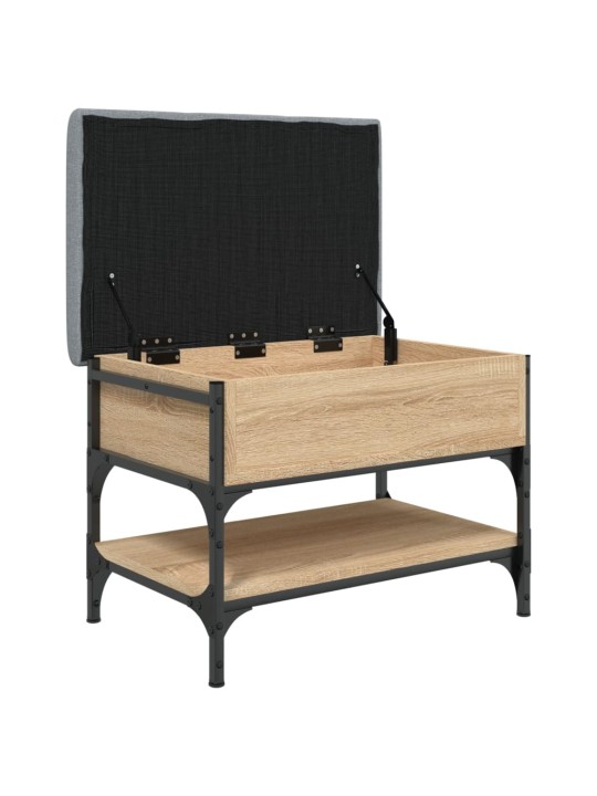 Lavice s botníkem dub sonoma 62 x 42 x 45 cm kompozitní dřevo