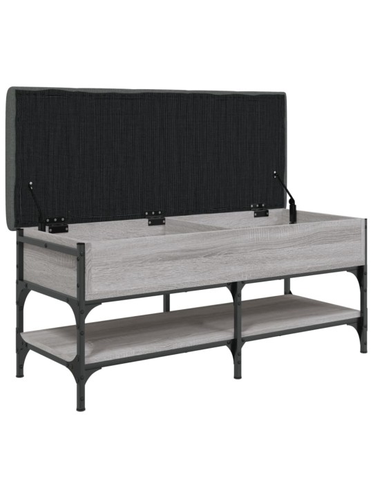 Lavice s botníkem šedá sonoma 102 x 42 x 45 cm kompozitní dřevo