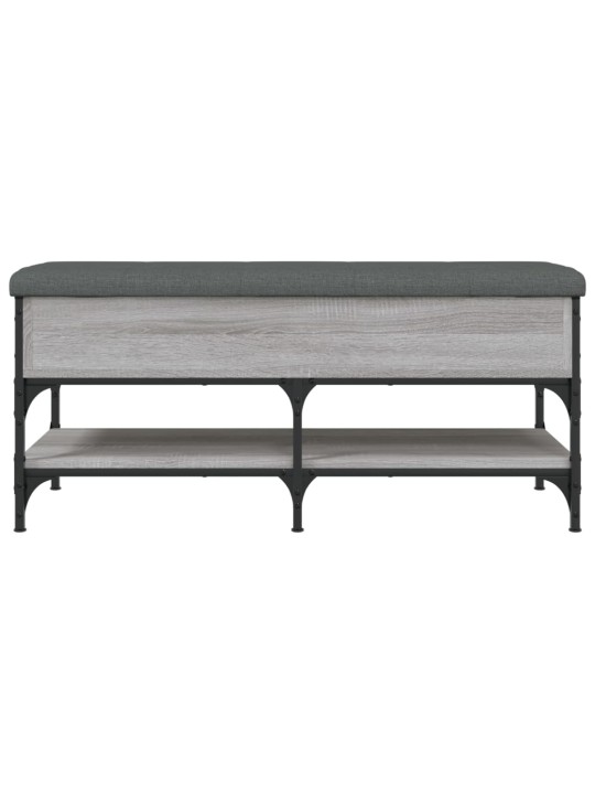 Lavice s botníkem šedá sonoma 102 x 42 x 45 cm kompozitní dřevo