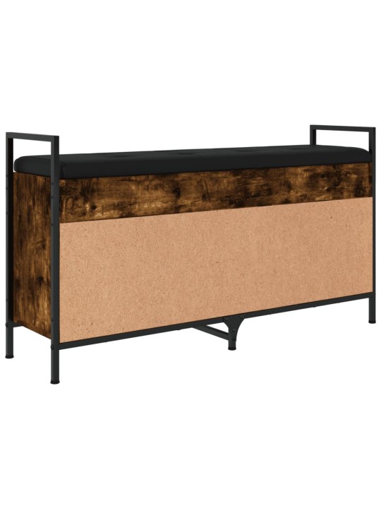 Lavice s botníkem kouřový dub 105,5x32x57,5 cm kompozitní dřevo