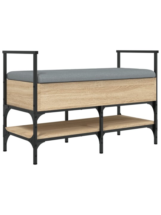 Lavice s botníkem dub sonoma 85,5x42x57,5 cm kompozitní dřevo