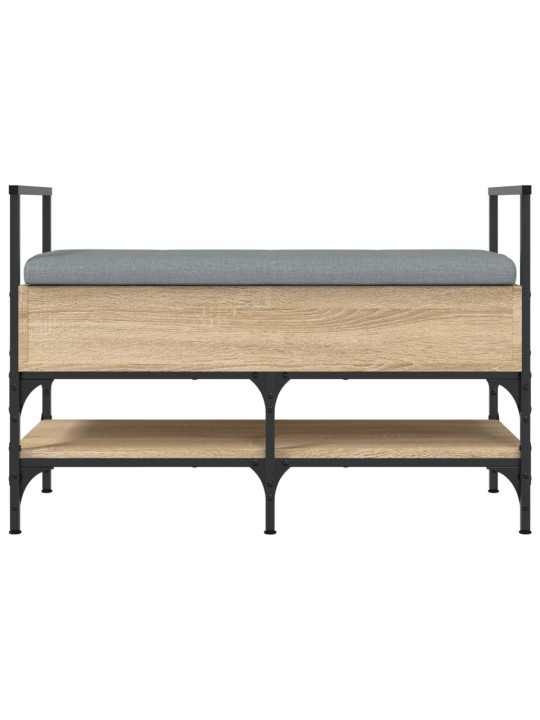 Lavice s botníkem dub sonoma 85,5x42x57,5 cm kompozitní dřevo