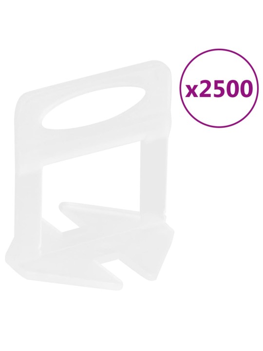 Nivelační spony na obklady 2 500 ks 3 mm