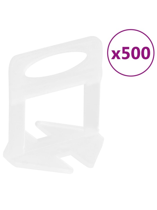 Nivelační systém na obklady 250 klínů 500 spon 1,5 mm