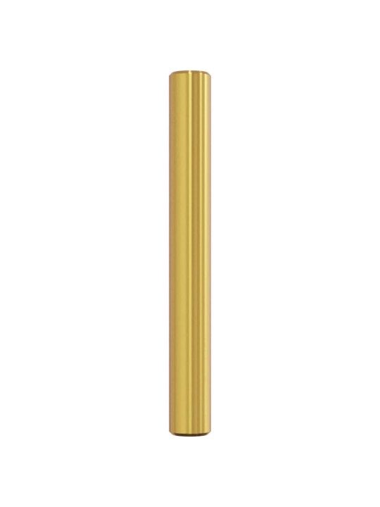 Nábytkové úchytky 10 ks zlaté 64 mm nerezová ocel