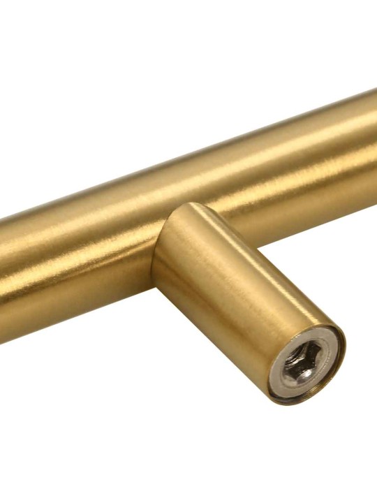 Nábytkové úchytky 5 ks zlaté 192 mm nerezová ocel