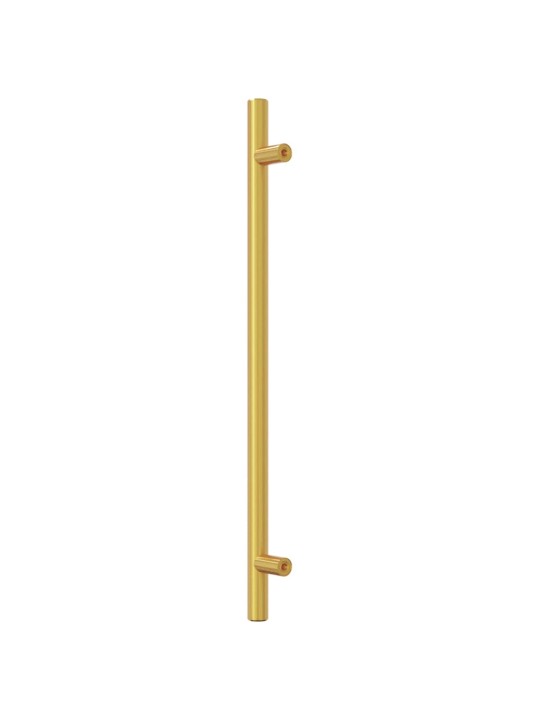 Nábytkové úchytky 10 ks zlaté 224 mm nerezová ocel