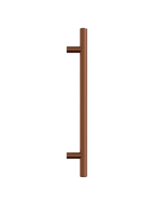 Nábytkové úchytky 10 ks bronzové 160 mm nerezová ocel