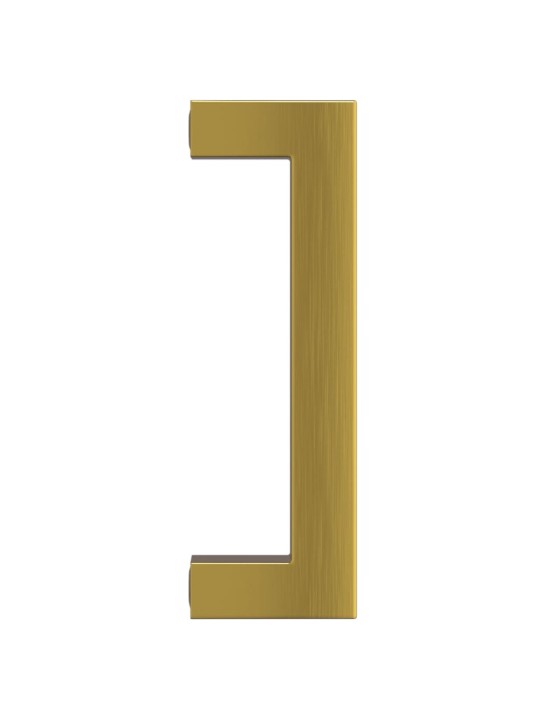 Nábytkové úchytky 10 ks zlaté 96 mm nerezová ocel