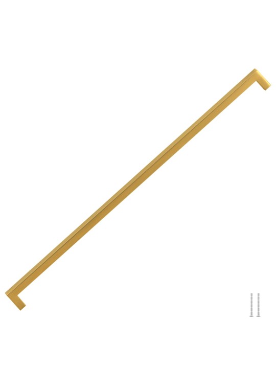 Nábytkové úchytky 5 ks zlaté 480 mm nerezová ocel