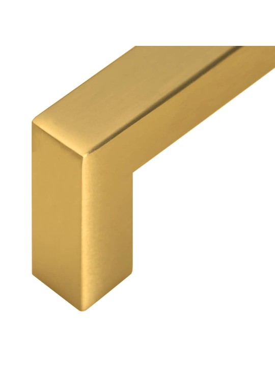 Nábytkové úchytky 5 ks zlaté 480 mm nerezová ocel