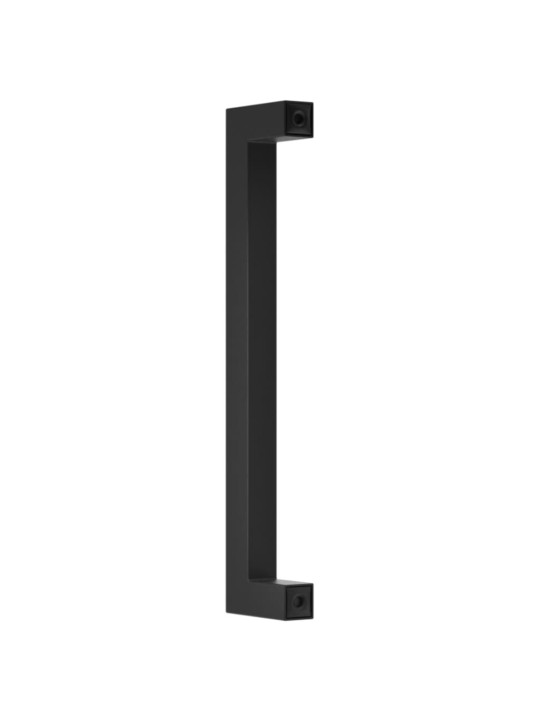Nábytkové úchytky 10 ks černé 160 mm nerezová ocel