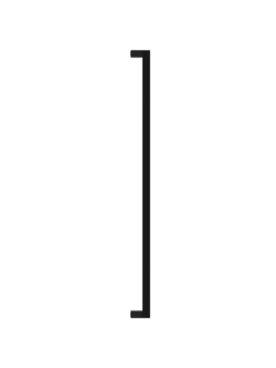 Nábytkové úchytky 5 ks černé 480 mm nerezová ocel