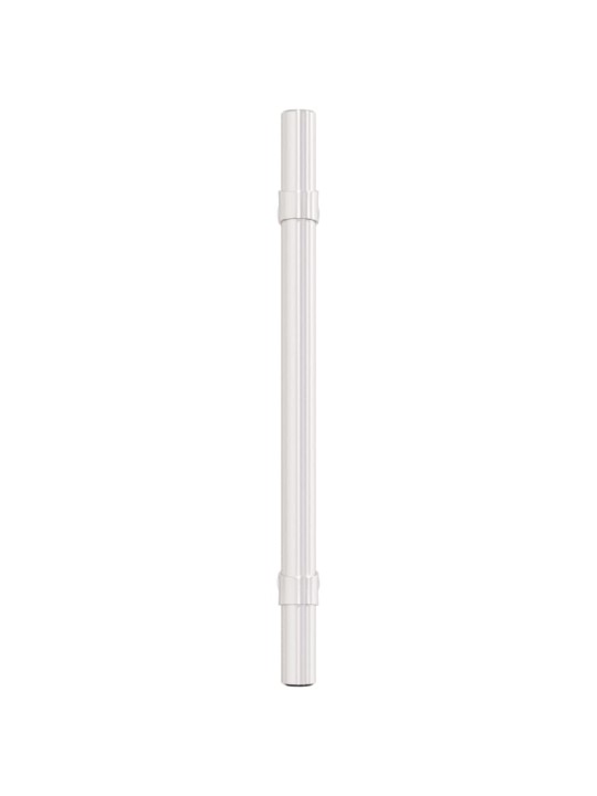 Nábytkové úchytky 10 ks stříbrné 128 mm nerezová ocel