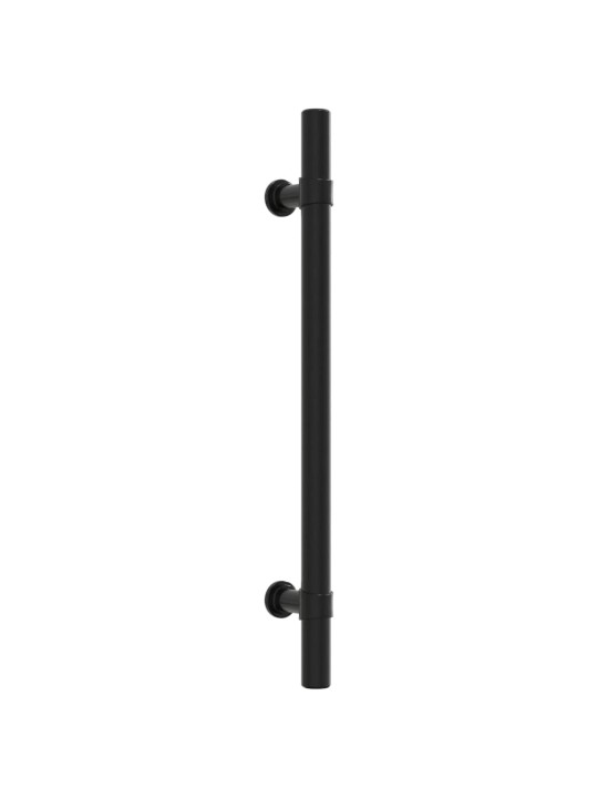 Nábytkové úchytky 10 ks černé 160 mm nerezová ocel