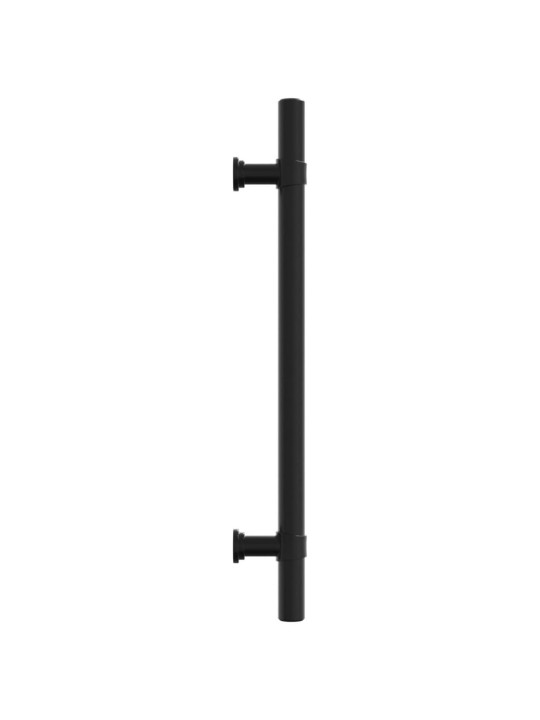 Nábytkové úchytky 10 ks černé 160 mm nerezová ocel