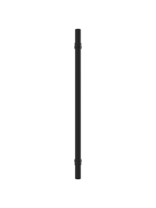 Nábytkové úchytky 5 ks černé 224 mm nerezová ocel