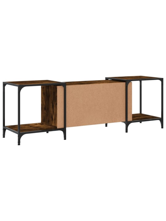 TV skříňka kouřový dub 153 x 37 x 50 cm kompozitní dřevo