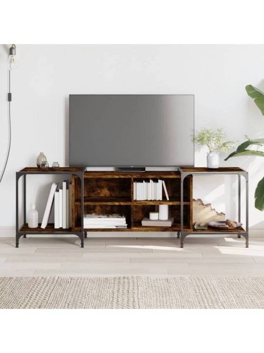 TV skříňka kouřový dub 153 x 37 x 50 cm kompozitní dřevo