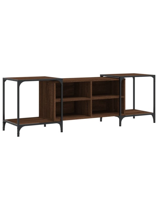 TV skříňka hnědý dub 153 x 37 x 50 cm kompozitní dřevo
