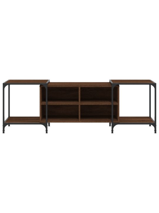 TV skříňka hnědý dub 153 x 37 x 50 cm kompozitní dřevo