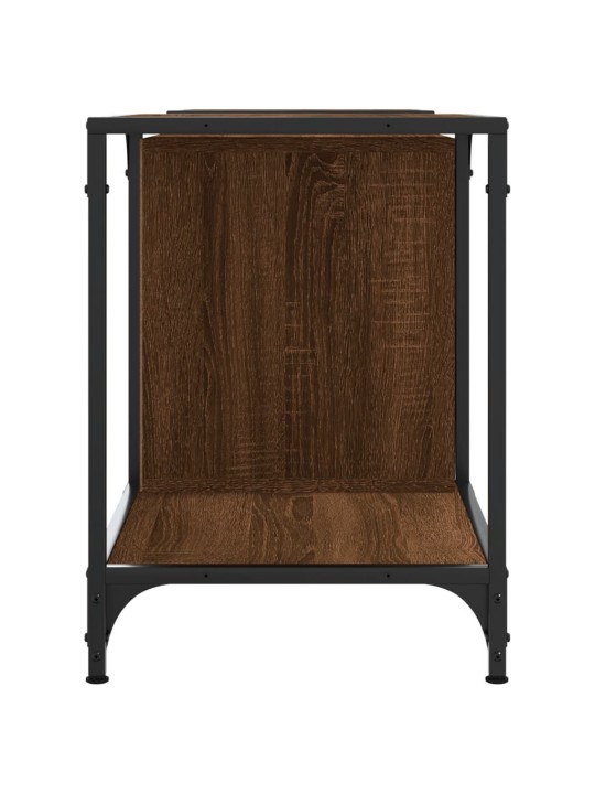 TV skříňka hnědý dub 153 x 37 x 50 cm kompozitní dřevo