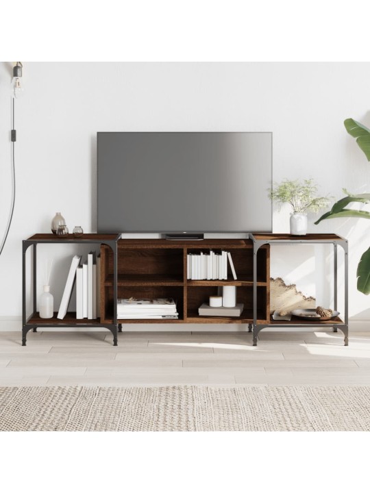 TV skříňka hnědý dub 153 x 37 x 50 cm kompozitní dřevo