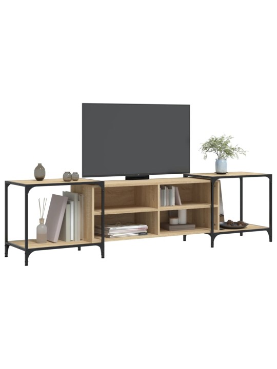 TV skříňka dub sonoma 203 x 37 x 50 cm kompozitní dřevo