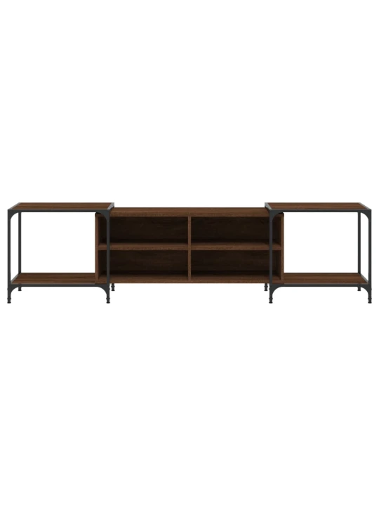 TV skříňka hnědý dub 203 x 37 x 50 cm kompozitní dřevo