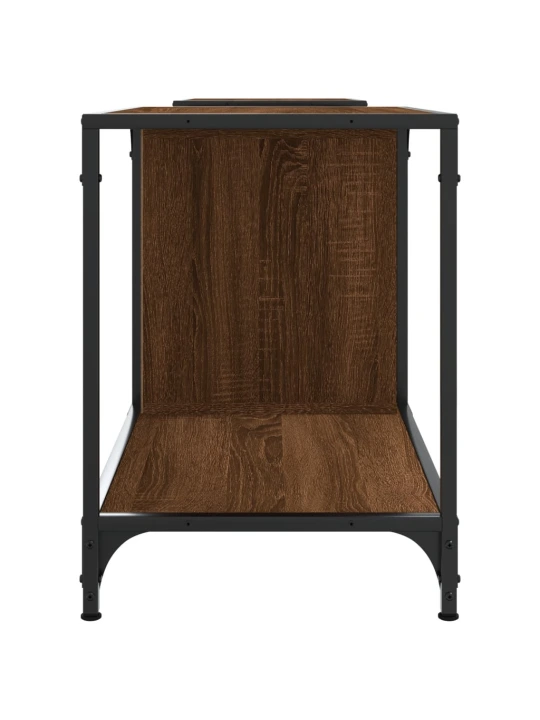 TV skříňka hnědý dub 203 x 37 x 50 cm kompozitní dřevo