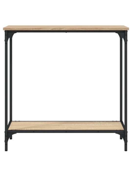 Konzolový stolek dub sonoma 75 x 30,5 x 75 cm kompozitní dřevo