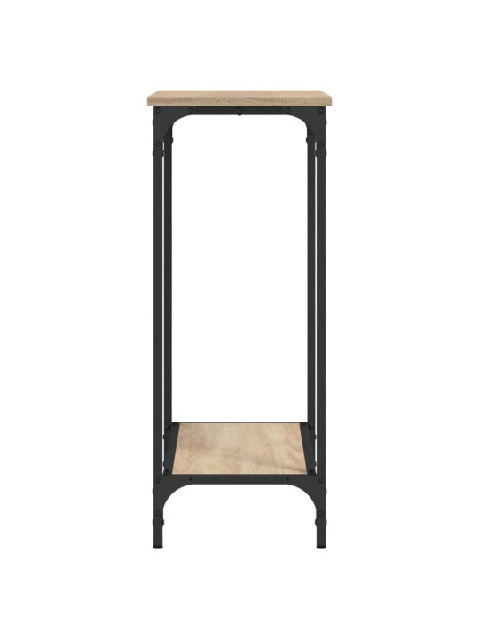 Konzolový stolek dub sonoma 75 x 30,5 x 75 cm kompozitní dřevo