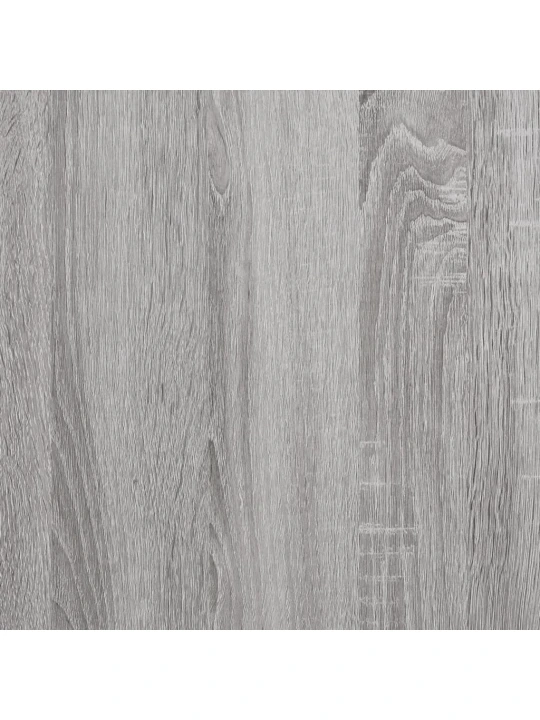 Konferenční stolek s regálem šedý sonoma 100x51x40 cm kompozit