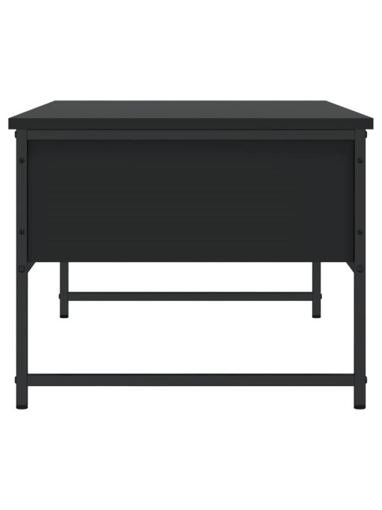 Konferenční stolek černý 101 x 49 x 39,5 cm kompozitní dřevo