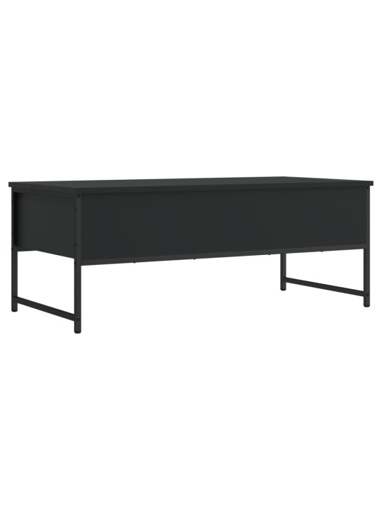Konferenční stolek černý 101 x 49 x 39,5 cm kompozitní dřevo