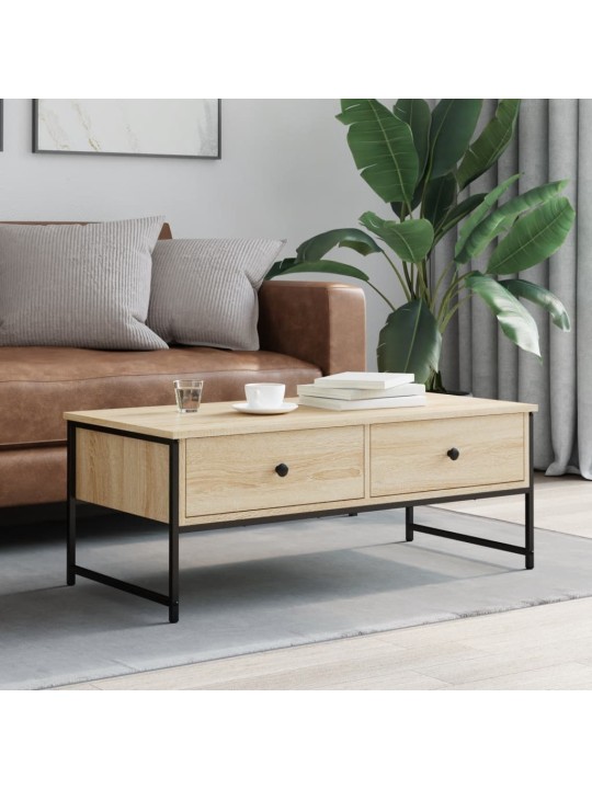 Konferenční stolek dub sonoma 101x49x39,5 cm kompozitní dřevo