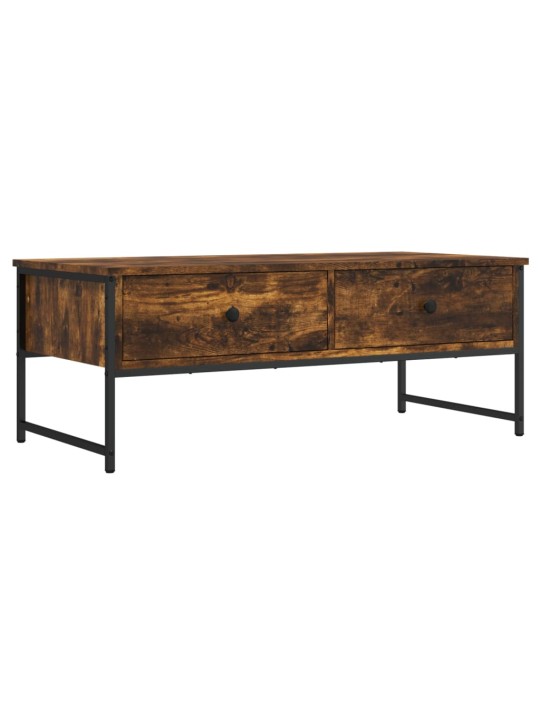 Konferenční stolek kouřový dub 101x49x39,5 cm kompozitní dřevo