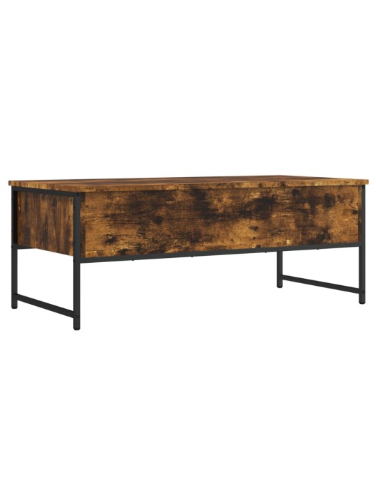 Konferenční stolek kouřový dub 101x49x39,5 cm kompozitní dřevo