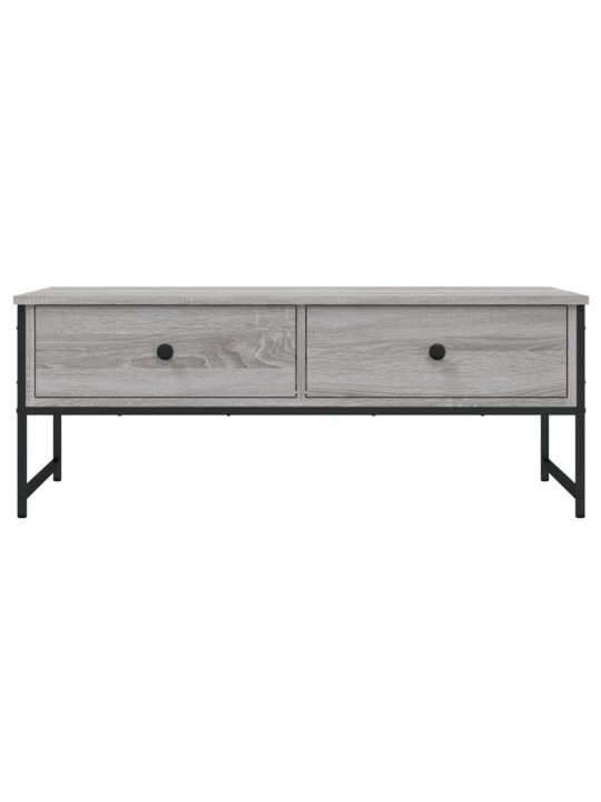 Konferenční stolek šedý sonoma 101x49x39,5 cm kompozitní dřevo