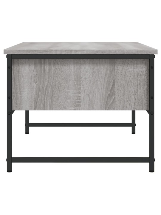 Konferenční stolek šedý sonoma 101x49x39,5 cm kompozitní dřevo