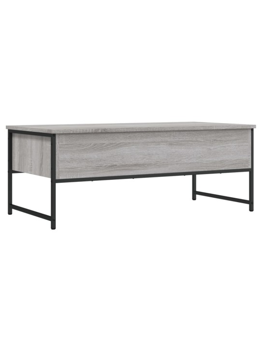 Konferenční stolek šedý sonoma 101x49x39,5 cm kompozitní dřevo